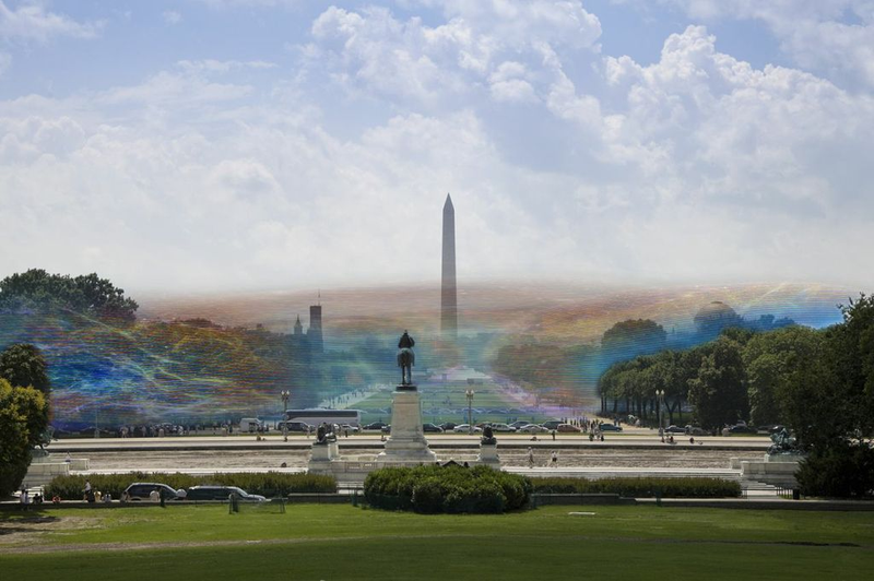 Illustration for article titled What the World Would Look Like If You Could Actually See Wi-Fi Signals